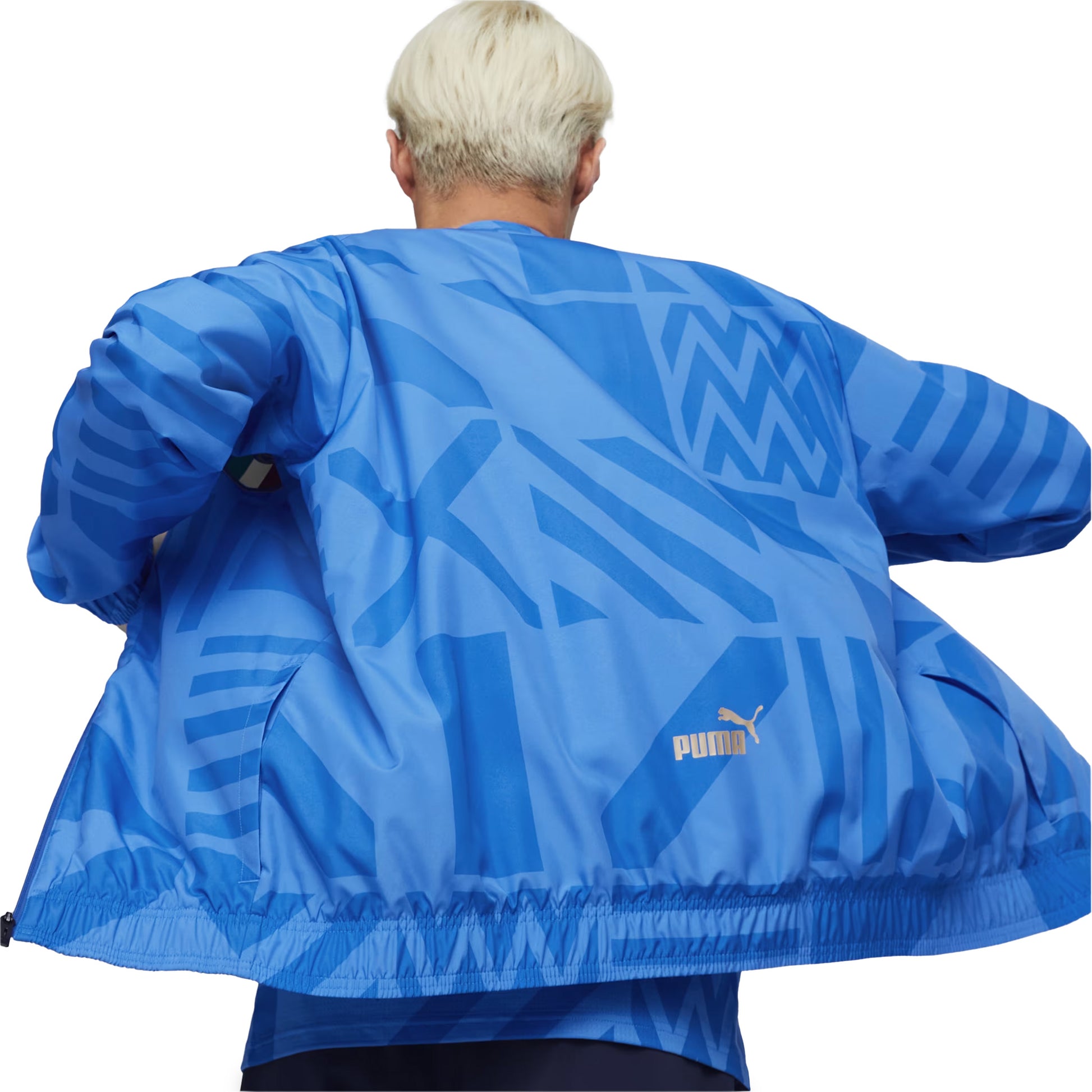 Italy FIGC Pre-Match Jacket 2022 | EvangelistaSports.com | Canada's Premiere Soccer Store