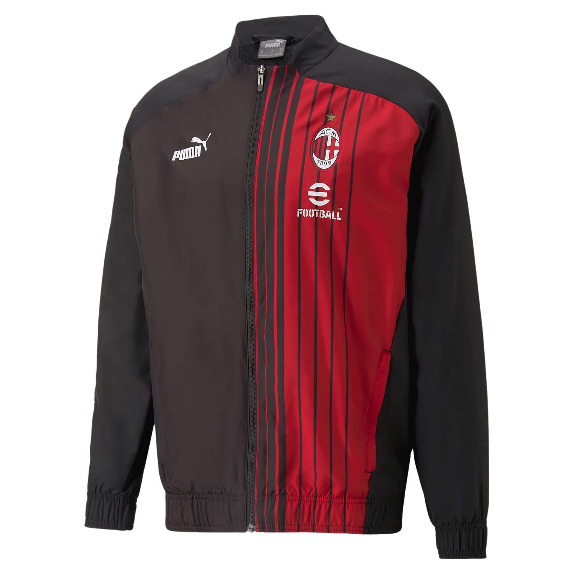 AC Milan Pre-Match Jacket 2022/23 | EvangelistaSports.com | Canada's Premiere Soccer Store