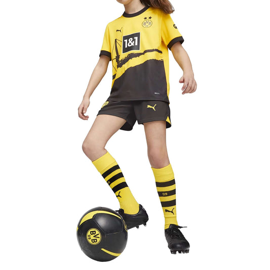 Borussia Dortmund BVB Junior Home Jersey 2023/24 | EvangelistaSports.com | Canada's Premiere Soccer Store