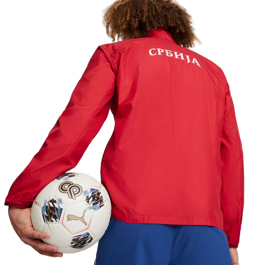 Serbia FSS Pre-Match Woven Jacket 2024/25