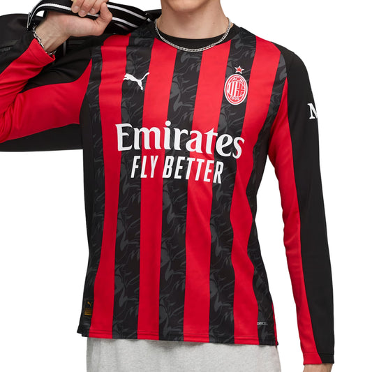 AC Milan Long Jersey Home Jersey 2025/26