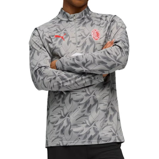 AC MIlan Pre-Match Quarter-Zip Top 2025/26