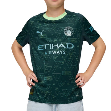 Manchester City FC Junior Fourth Jersey 2025/26