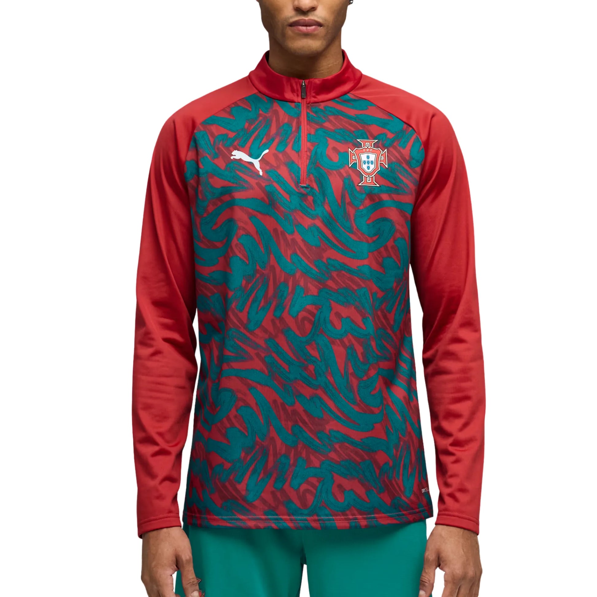 Puma Portugal FPF Pre-Game 1/4 Zip Top 2026/27 | Evangelista