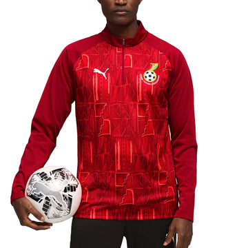 Ghana GFA Pre-Game 1/4 Zip Top 2026/27