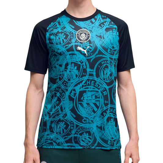 Manchester City FC Pre-Game Jersey 2025/26