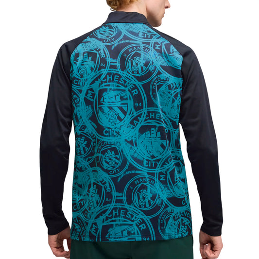 Manchester City FC Pre-Game 1/4 Zip Top 2025/26