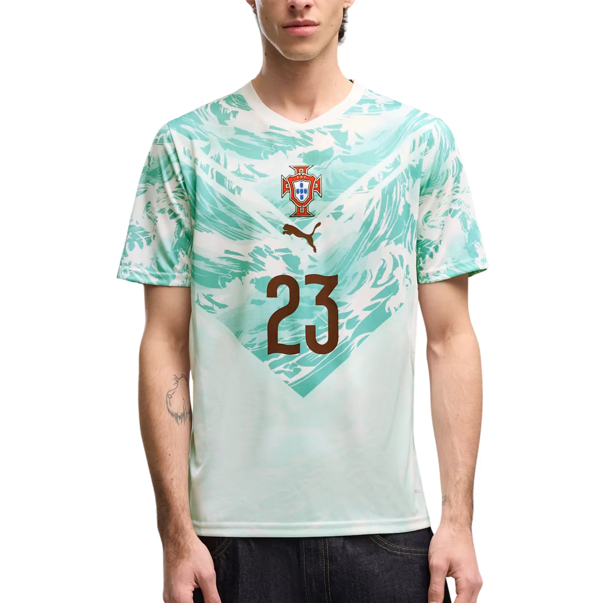 ウェア Palencia Soccer Jersey New in Bag Small Puma Portugal FPF Vitinha Away Jersey 2026/27 | Evangelista Sports