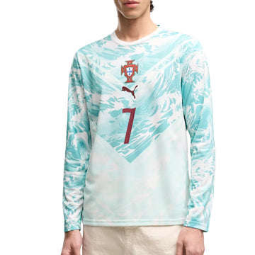 Portugal FPF Ronaldo Long-Sleeve Away Jersey 2026/27