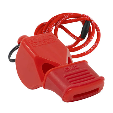 Classic CMG Safety Whistle with Breakaway Lanyard