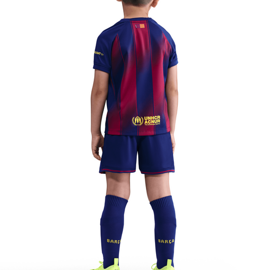 FC Barcelona Little Kids' Stadium Home 3 Piece Kit 2025/26