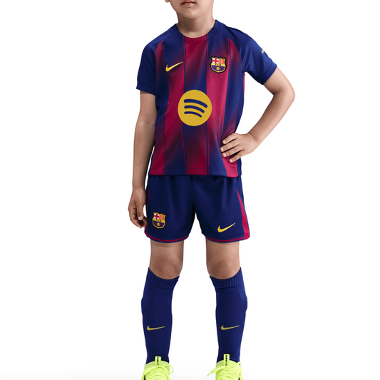 FC Barcelona Little Kids' Stadium Home 3 Piece Kit 2025/26