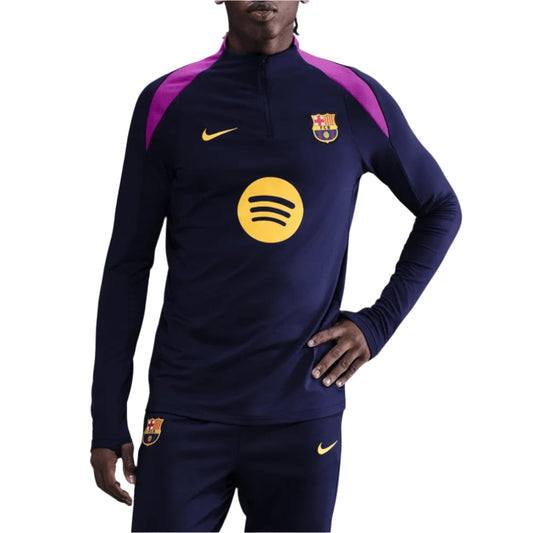 FC Barcelona Dri-Fit Long Sleeve Drill Top 2025-26