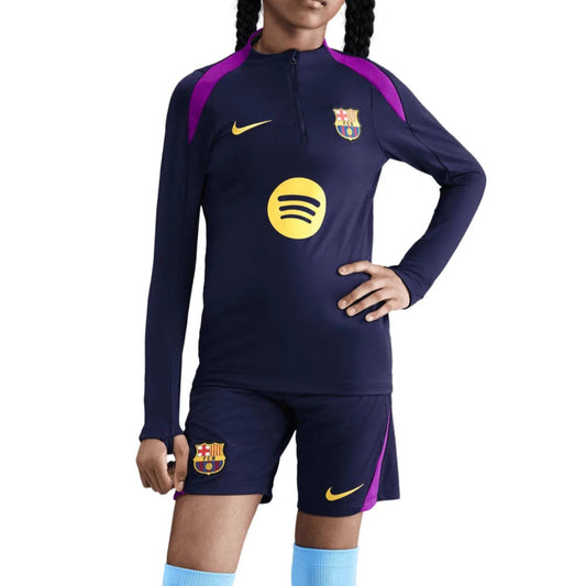 FC Barcelona Strike Dri-Fit Junior Long Sleeve Drill Top 2025/26
