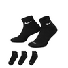 Everyday Plus Cushioned Training Ankle Socks (3 Pairs)