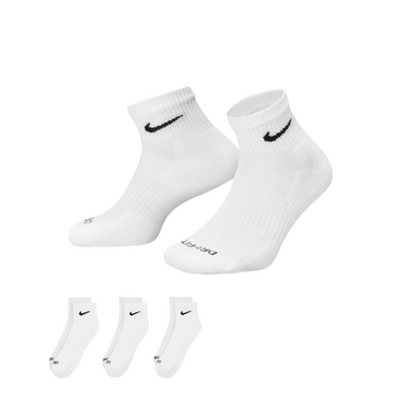 Everyday Plus Cushioned Training Ankle Socks (3 Pairs)