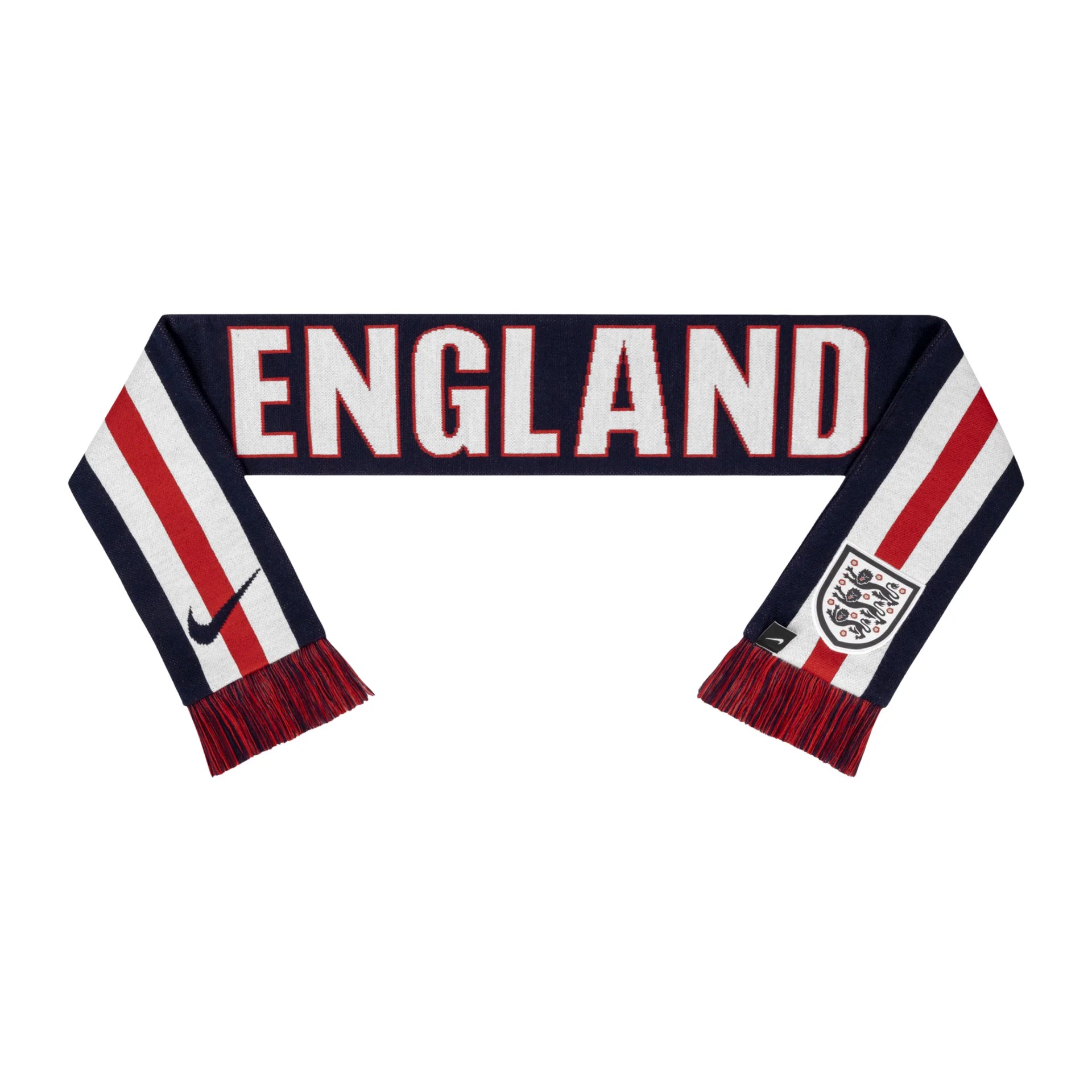 Nike England FA Futbol Jacquard Scarf 2026/27 | Evangelista Sports