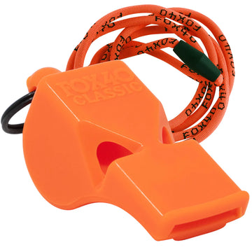 Classic Safety Whistle with Breakaway Lanyard