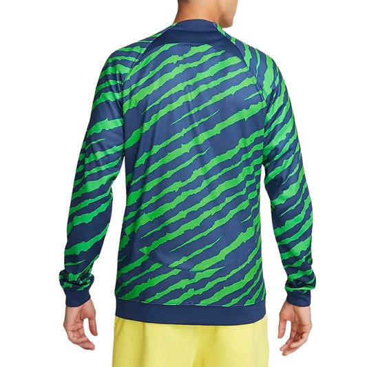 Brazil CBF Academy Pro Full-Zip Knit Soccer Jacket 2022/23 | EvangelistaSports.com | Canada's Premiere Soccer Store