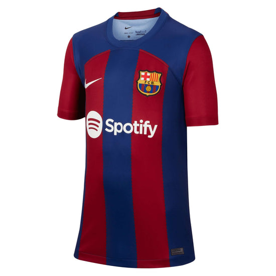 FC Barcelona Stadium Junior Home Jersey 2023/24 | EvangelistaSports.com | Canada's Premiere Soccer Store