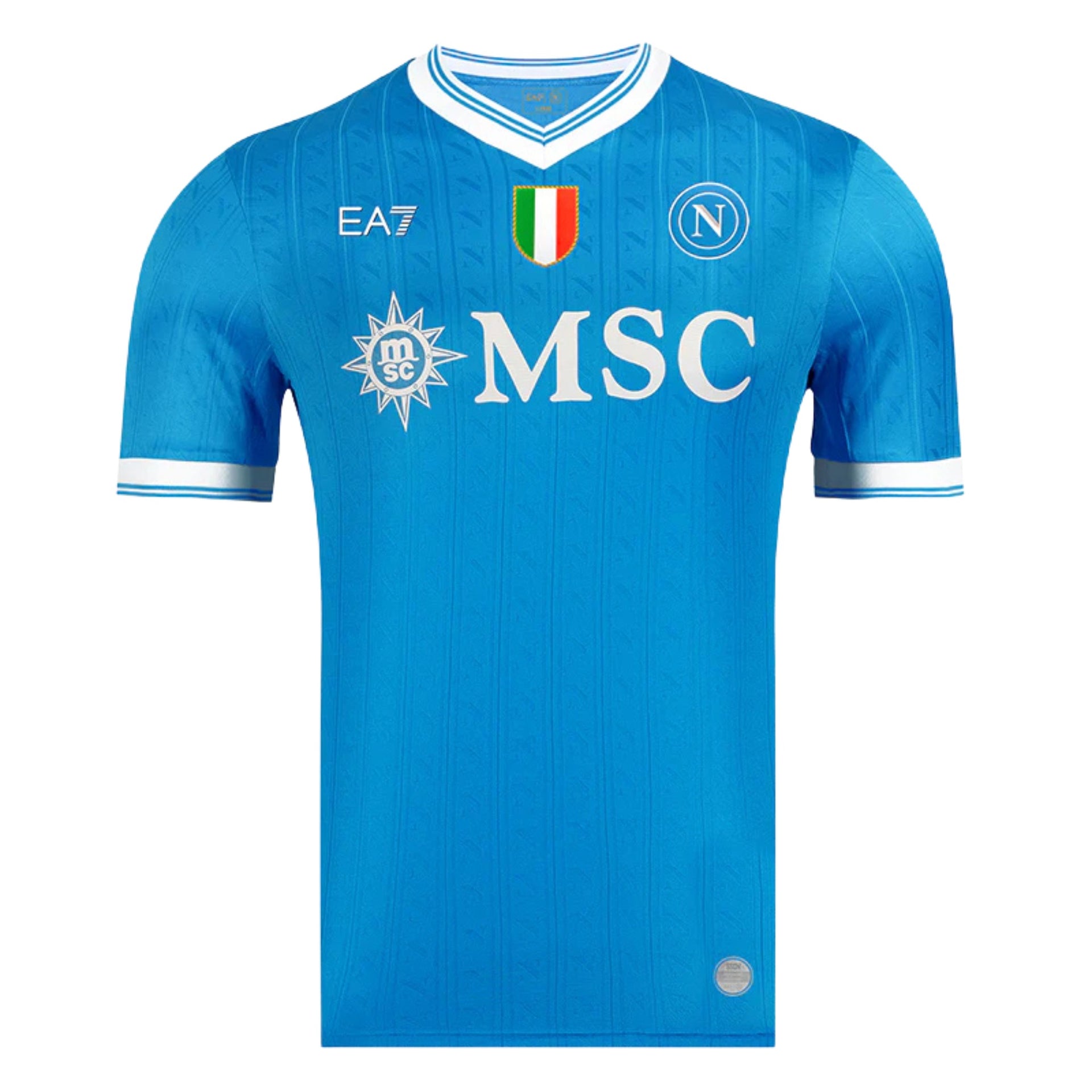 EA7 SSC Napoli Match Home Jersey 2025/26 Evangelista Sports