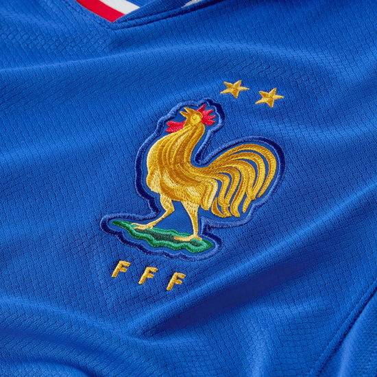 France FFF Stadium Junior Home Jersey 2024/25 | EvangelistaSports.com | Canada's Premiere Soccer Store