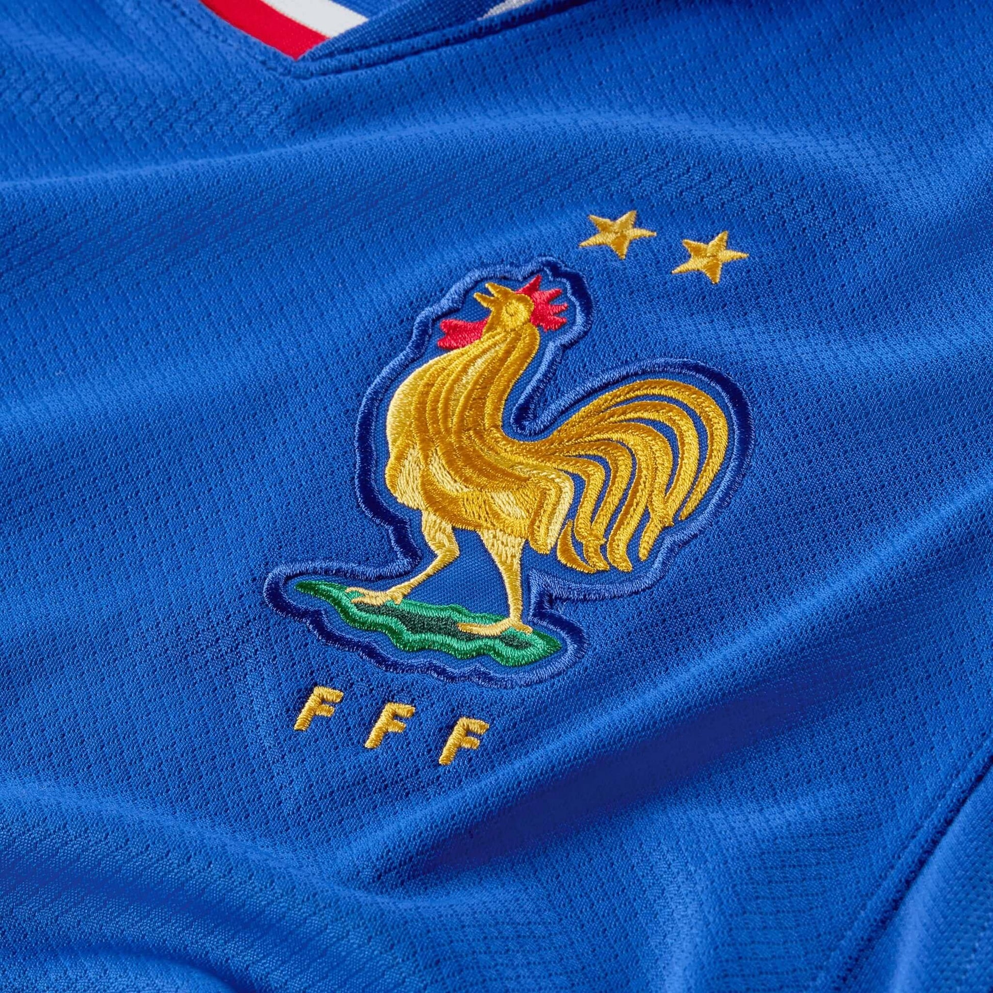 France FFF Stadium Junior Home Jersey 2024/25 | EvangelistaSports.com | Canada's Premiere Soccer Store