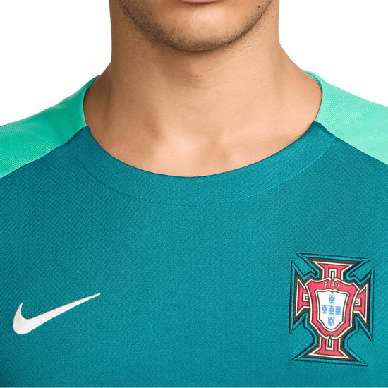 Portugal FPF Strike Dri-FIT Soccer Short-Sleeve Knit Top 2024/25 | EvangelistaSports.com | Canada's Premiere Soccer Store