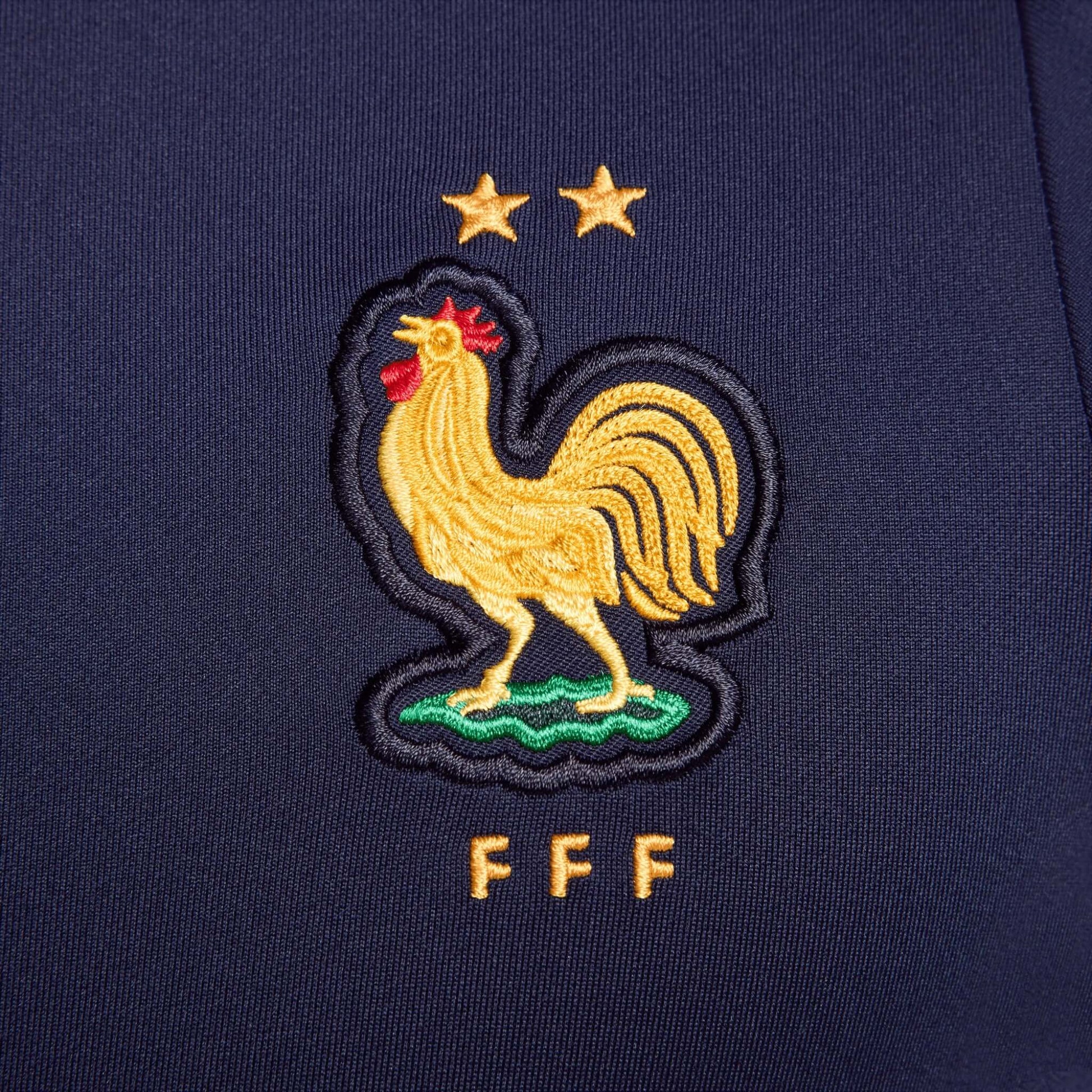 France FFF Dri-FIT Soccer Drill Top 2024/25 | EvangelistaSports.com | Canada's Premiere Soccer Store