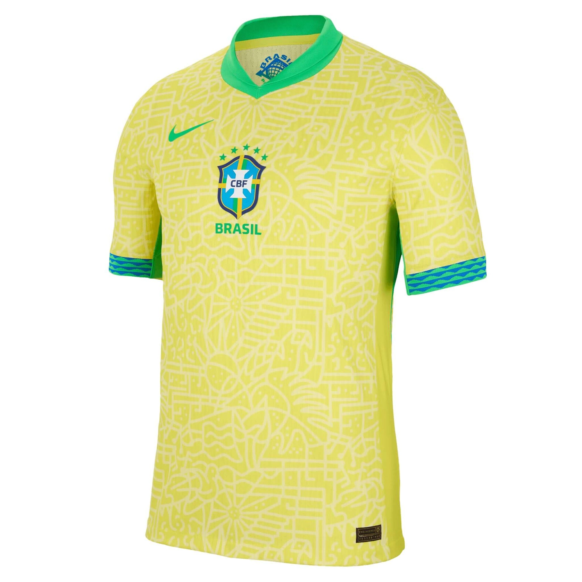 Brazil CBF Match Home Jersey 2024/25 | EvangelistaSports.com | Canada's Premiere Soccer Store