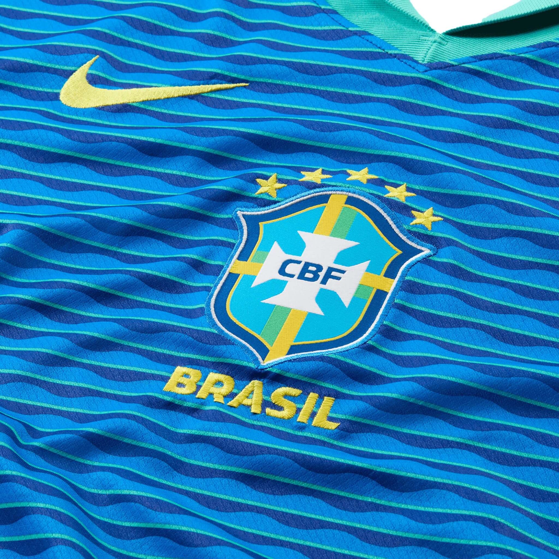 Brazil CBF Stadium Away Jersey 2024/25 | EvangelistaSports.com | Canada's Premiere Soccer Store