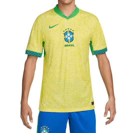 Brazil CBF Stadium Home Jersey 2024/25 | EvangelistaSports.com | Canada's Premiere Soccer Store