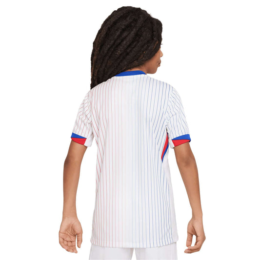 France FFF Stadium Junior Away Jersey 2024/25 | EvangelistaSports.com | Canada's Premiere Soccer Store