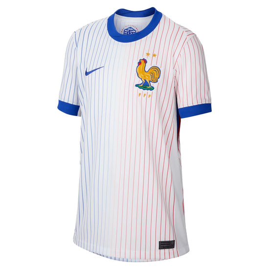 France FFF Stadium Junior Away Jersey 2024/25 | EvangelistaSports.com | Canada's Premiere Soccer Store