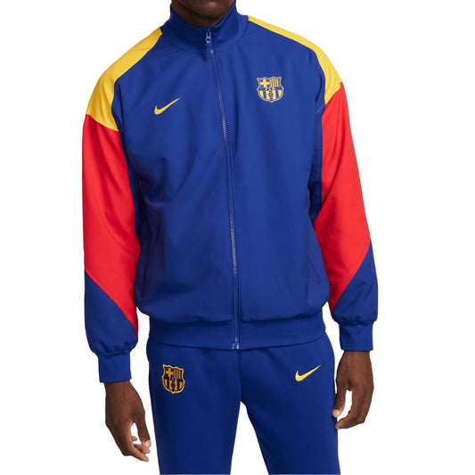 FC Barcelona Strike Soccer Track Jacket 2023/24 | EvangelistaSports.com | Canada's Premiere Soccer Store