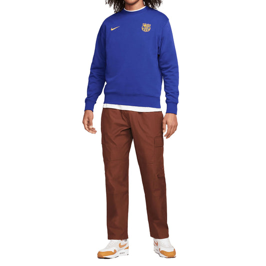 FC Barcelona Club Crew-Neck Sweatshirt 2023/24 | EvangelistaSports.com | Canada's Premiere Soccer Store