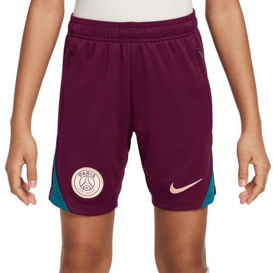 PSG Strike Dri-FIT Junior Soccer Knit Shorts 2023/24 | EvangelistaSports.com | Canada's Premiere Soccer Store