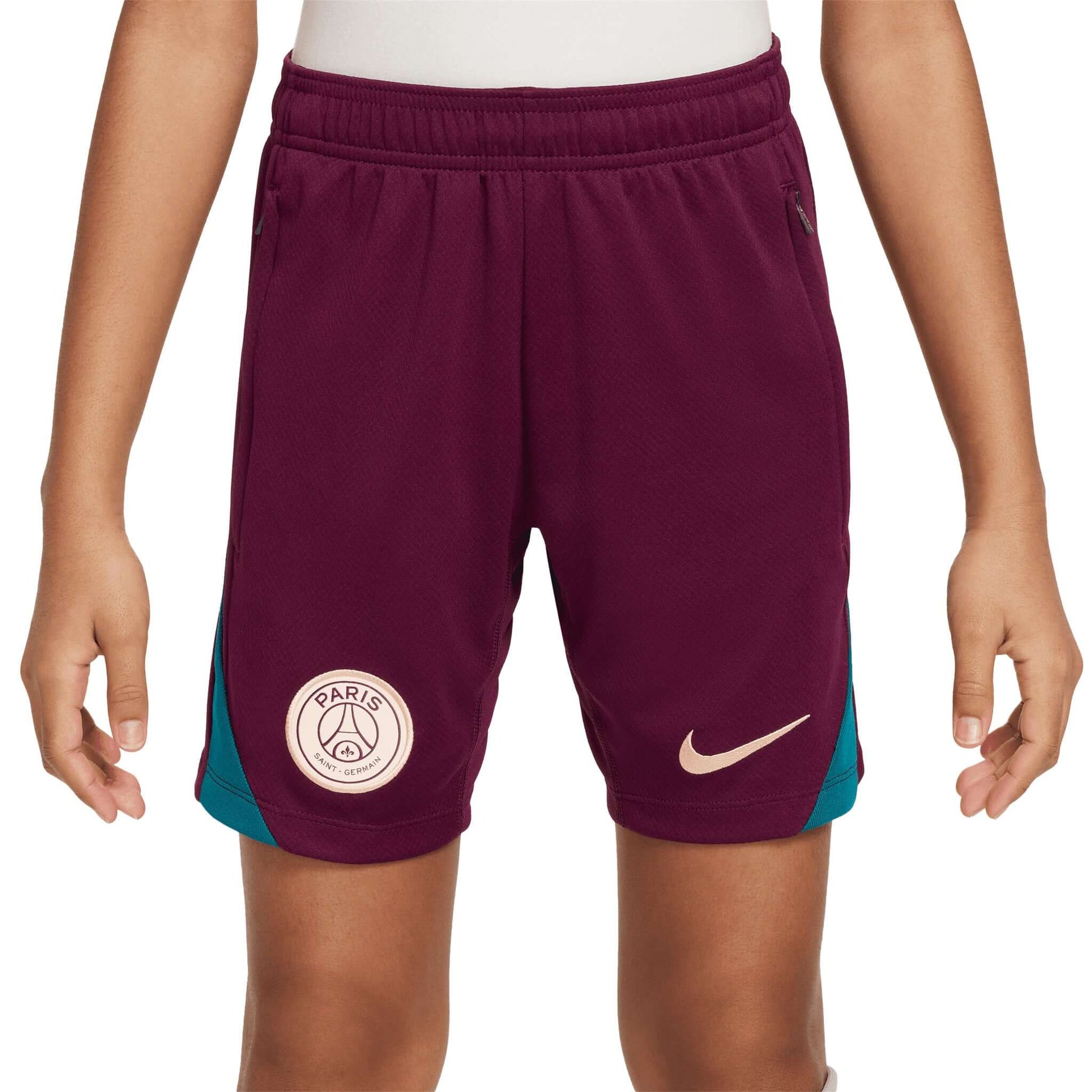 PSG Strike Dri-FIT Junior Soccer Knit Shorts 2023/24 | EvangelistaSports.com | Canada's Premiere Soccer Store