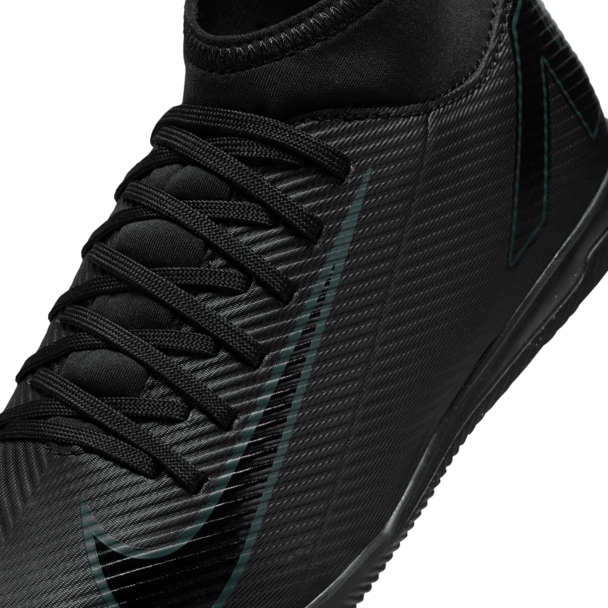 Indoor soccer shoes all black sales