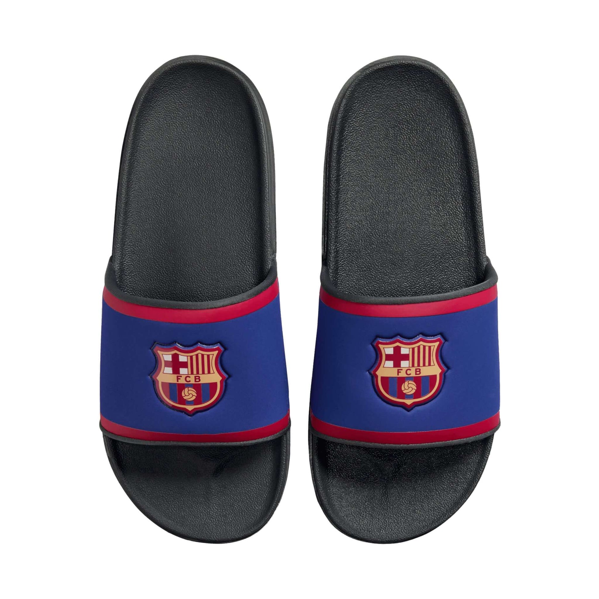 FC Barcelona Offcourt Soccer Slides | EvangelistaSports.com | Canada's Premiere Soccer Store