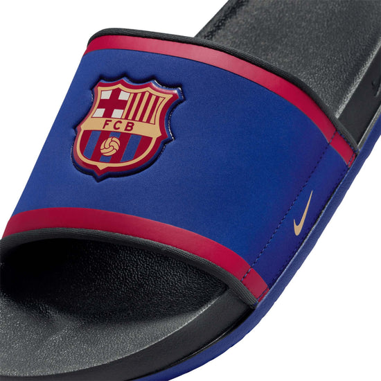 FC Barcelona Offcourt Soccer Slides | EvangelistaSports.com | Canada's Premiere Soccer Store