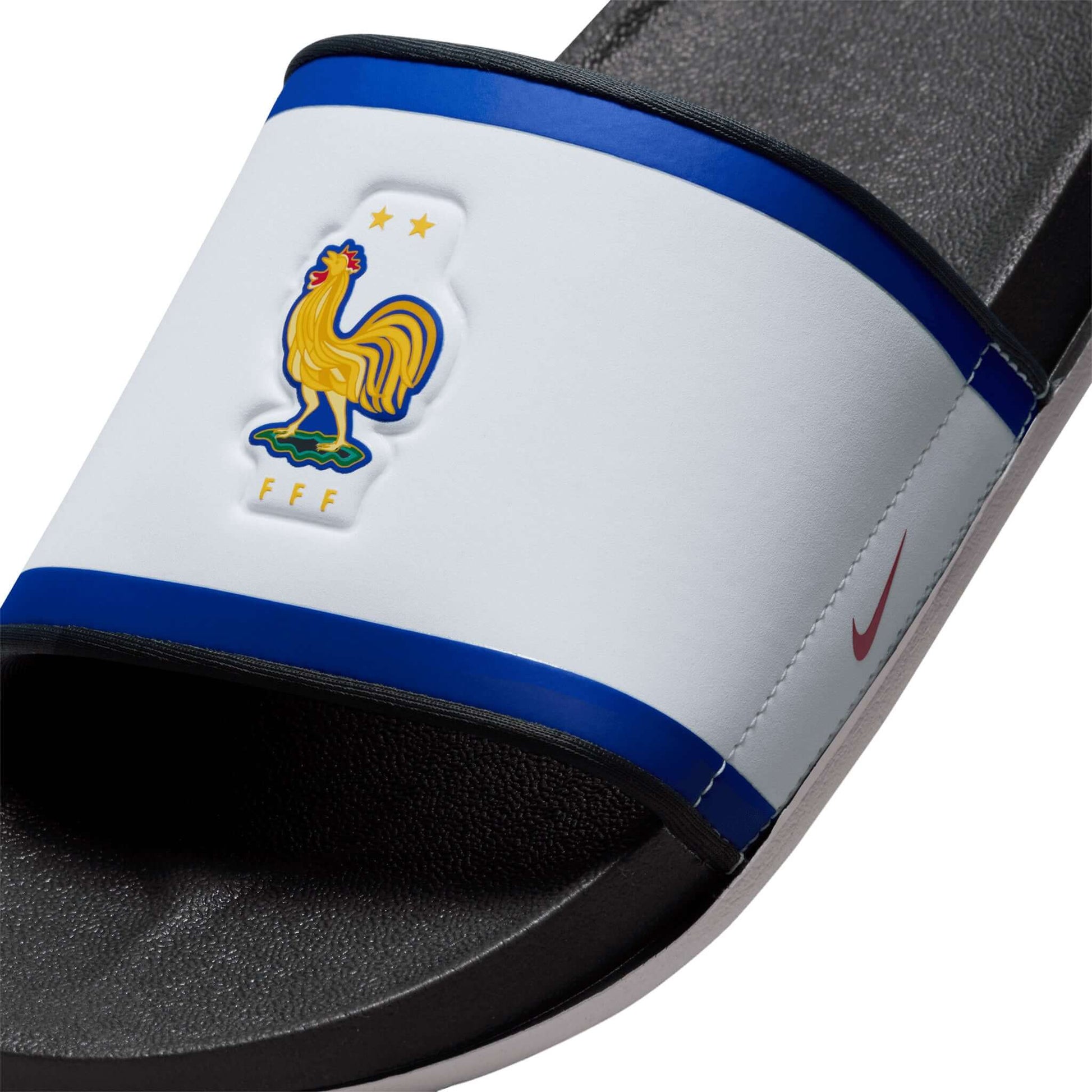 France FFF Offcourt Soccer Slides | EvangelistaSports.com | Canada's Premiere Soccer Store