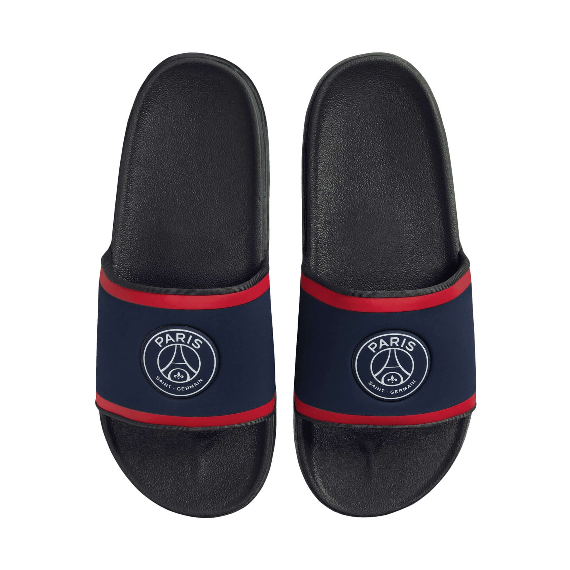 Paris-Saint Germain PSG Offcourt Soccer Slides | EvangelistaSports.com | Canada's Premiere Soccer Store