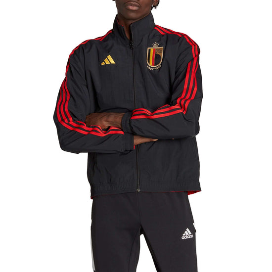 Belgium RBFA Anthem Jacket 2022/23 | EvangelistaSports.com | Canada's Premiere Soccer Store