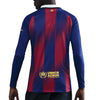 FC Barcelona Stadium Long Sleeve Home Jersey 2025/26