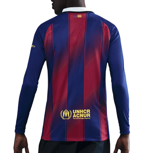 FC Barcelona Stadium Long Sleeve Home Jersey 2025/26