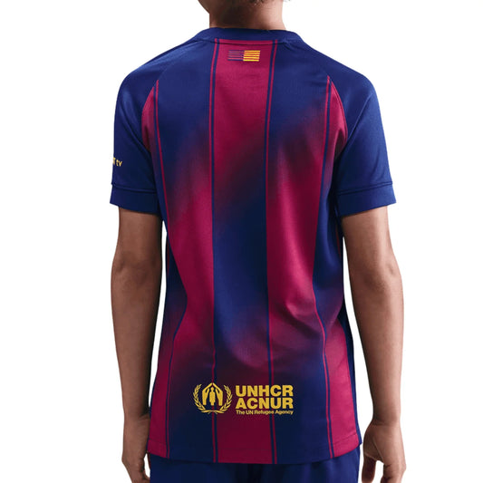 FC Barcelona Junior Stadium Home Jersey 2025/26