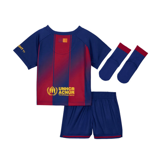 FC Barcelona Stadium Toddler Home 3-Piece Kit 2025/26
