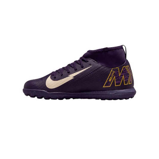Mercurial Superfly 10 Club Kylian Mbappé Junior Turf Soccer Shoes