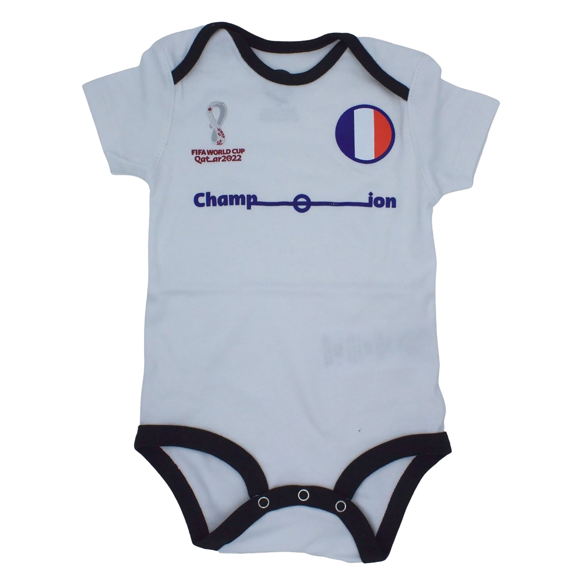 FIFA World Cup Qatar 2022 France Onesies - 3 Pack | EvangelistaSports.com | Canada's Premiere Soccer Store